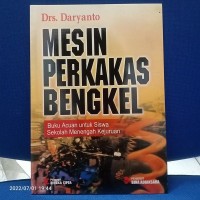 Mesin Perkakas Bengkel : Buku Acuan Untuk Siswa Sekolah Menengah Kejuruan