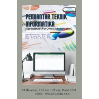 Pengantar Teknik Informatika : Spreadsheet For Office Administration