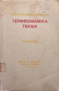 Kunci/Penyelesaian soal-soal: Termodinamika Teknik.