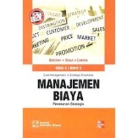 Manajemen Biaya : Penekanan Strategis