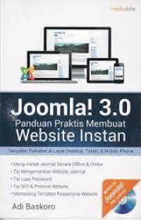 Joomla! 3.0; Panduan Praktis Membuat Website Instan