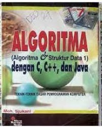 ALGORITMA (Algoritma & Struktur Data 1) dengan C,C++, dan Java