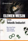 Elemen Mesin untuk Teknik Industri